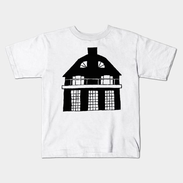 Get out! (Amityville Horror) Kids T-Shirt by EstrangedShop